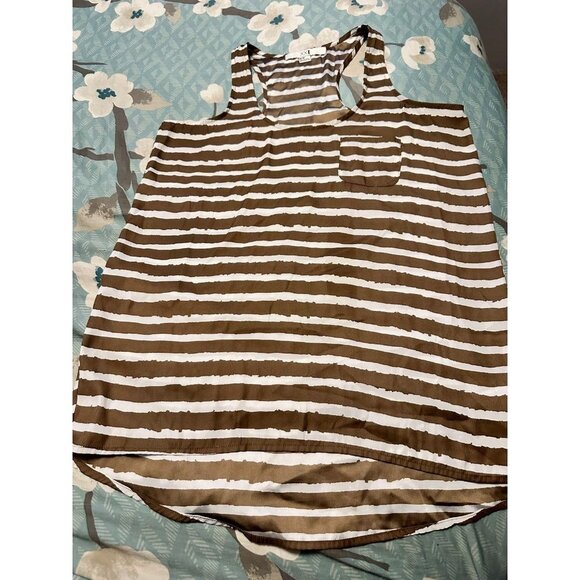 6 FOR $15 XXI medium striped tank top - Picture 1 of 3